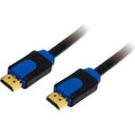 Logilink HDMI-Kabel Ethernet A -> A St/St 1.00m Gold (CHB1101)