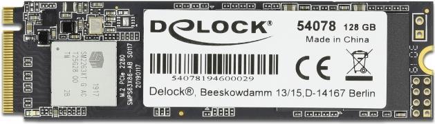 Delock M.2 SSD SSD 128 GB (54078)