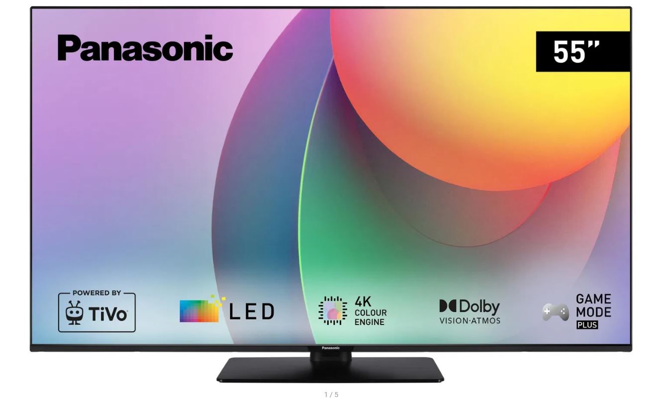 Panasonic TB-55W60AEZ 4K Ultra HD LED Smart TV schwarz (TB-55W60AEZ)