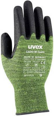 Uvex Handschutz Strick-HS, C500 M foam, Gr. 09 (6049809)