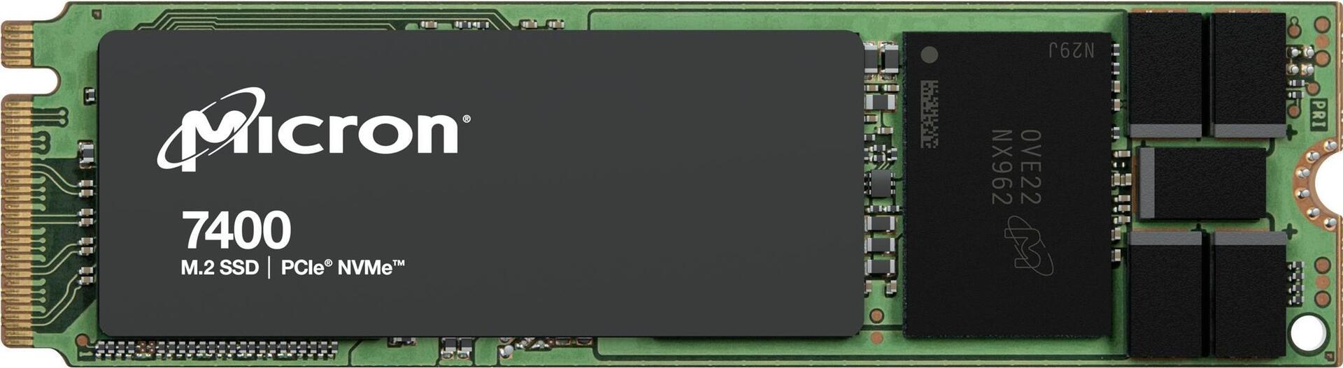 Micron 7400 MAX M.2 800 GB PCI Express 4.0 3D TLC NAND NVMe (MTFDKBA800TFC-1AZ1ZABYYR)