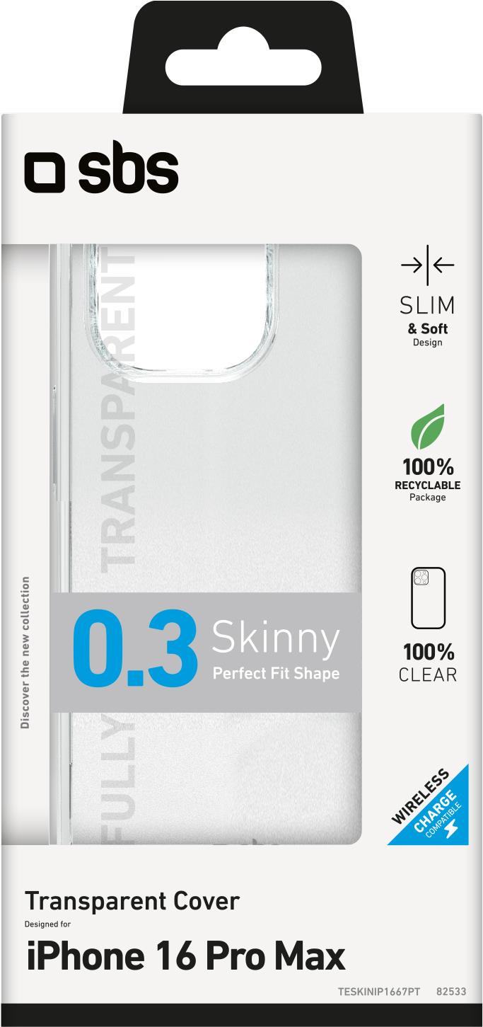 SBS TESKINIP1667PT Handy-Schutzhülle 17,5 cm (6.9") Cover Transparent (TESKINIP1667PT)