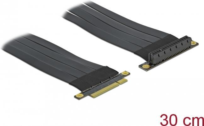 DeLOCK Riser Card PCI Express x8 to x8 with flexible cable - Riser Card