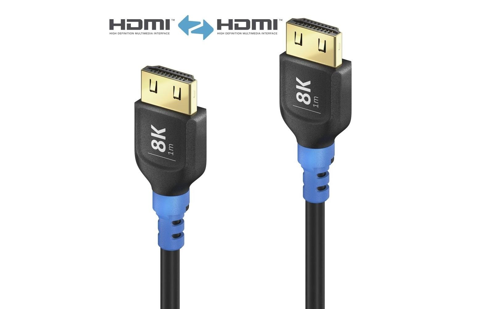 PureLink FlexInstall HDMI-Kabel 2.1 8K 1,5 m 48 Gbit/s Schwarz