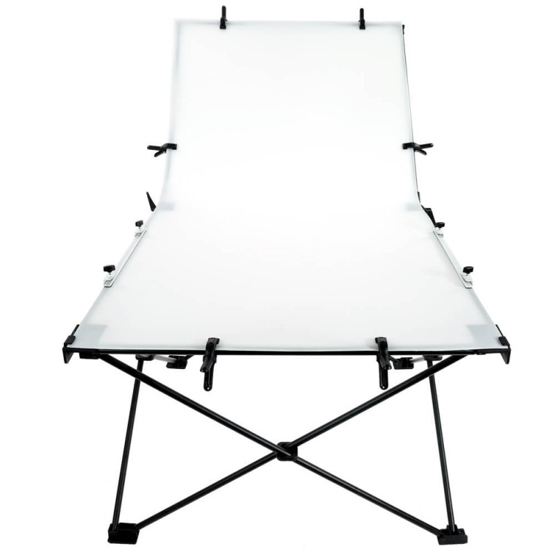 Godox FPT100200 Fotohintergrund Aufnahmetisch 1000 x 2000 mm Weiß