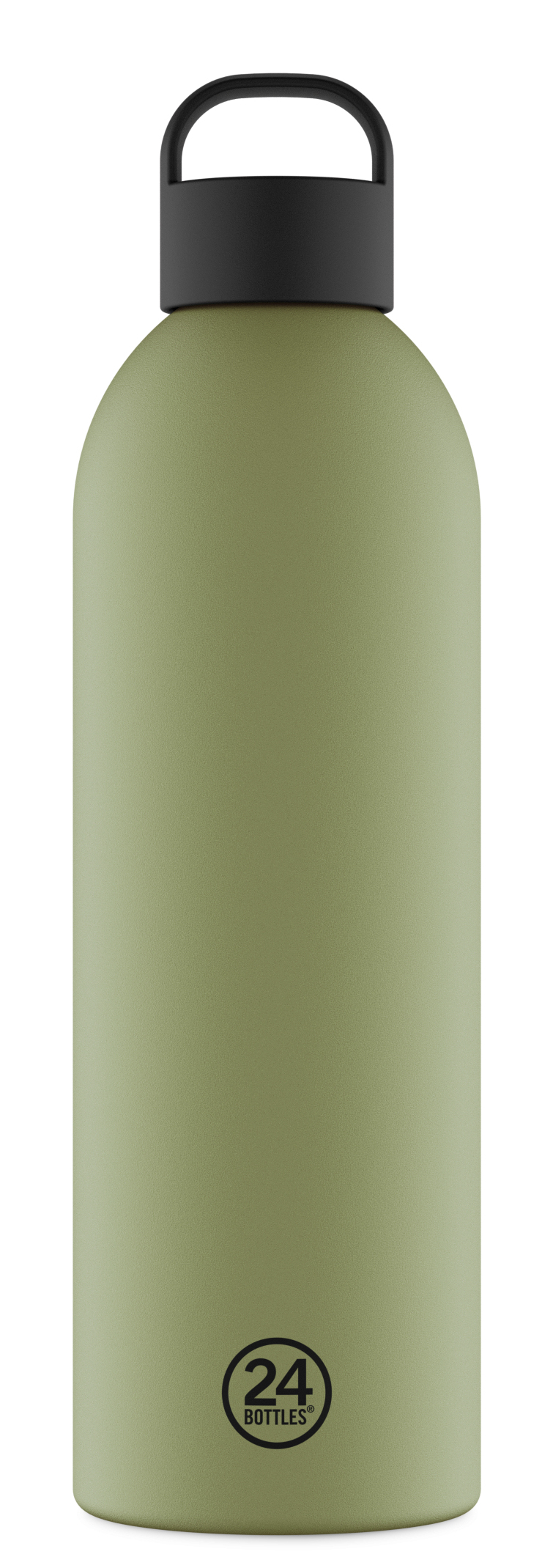 24Bottles Clima Bottle Sage 1500 ml Salbei, Schwarz