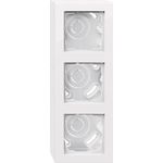 Gira AP-Gehäuse 3-f. reinweiß 106329 (106329)