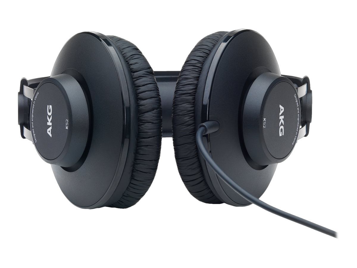 AKG K52 Ohrumschließender Kopfhörer Mattschwarz