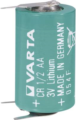 Varta Hochkapazitäts-Lithium-Primär Spezialzelle CR 1/2 AA SLF 3 V 970 mAh CR 1/2 AA SLF (Ø x H) 14.