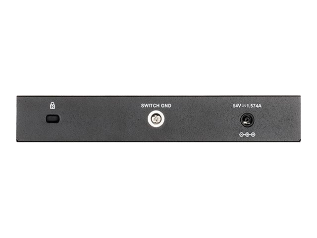 D-Link DGS 1100-08PV2 Gigabit PoE Smart Switch 8 Ports Schwarz
