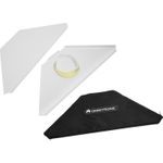 OMNITRONIC Eckplatten inkl. Tasche für Mobile DJ Stand ws (32000032)