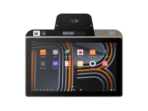 SUNMI D3 mini 10.1" POS-Terminal 3 GB RAM 32 GB