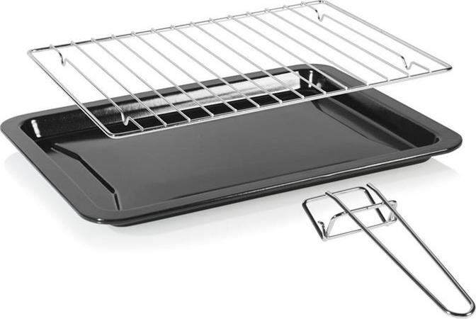 Tristar OV-3670 Minibackofen mit Kochplatten 35 L 3200 W Schwarz