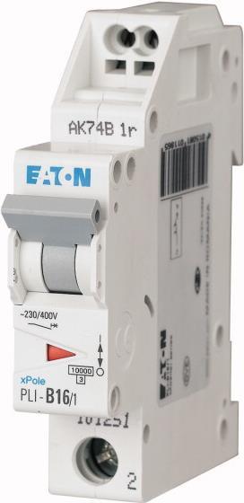 Eaton PLI-B16/1 Stromunterbrecher Miniatur-Leistungsschalter Typ B (101251)