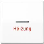 JUNG Wippe Heizungsnotsch. AS591HWW AS 500/A plus alpinweiss AS591HWW (AS591HWW)