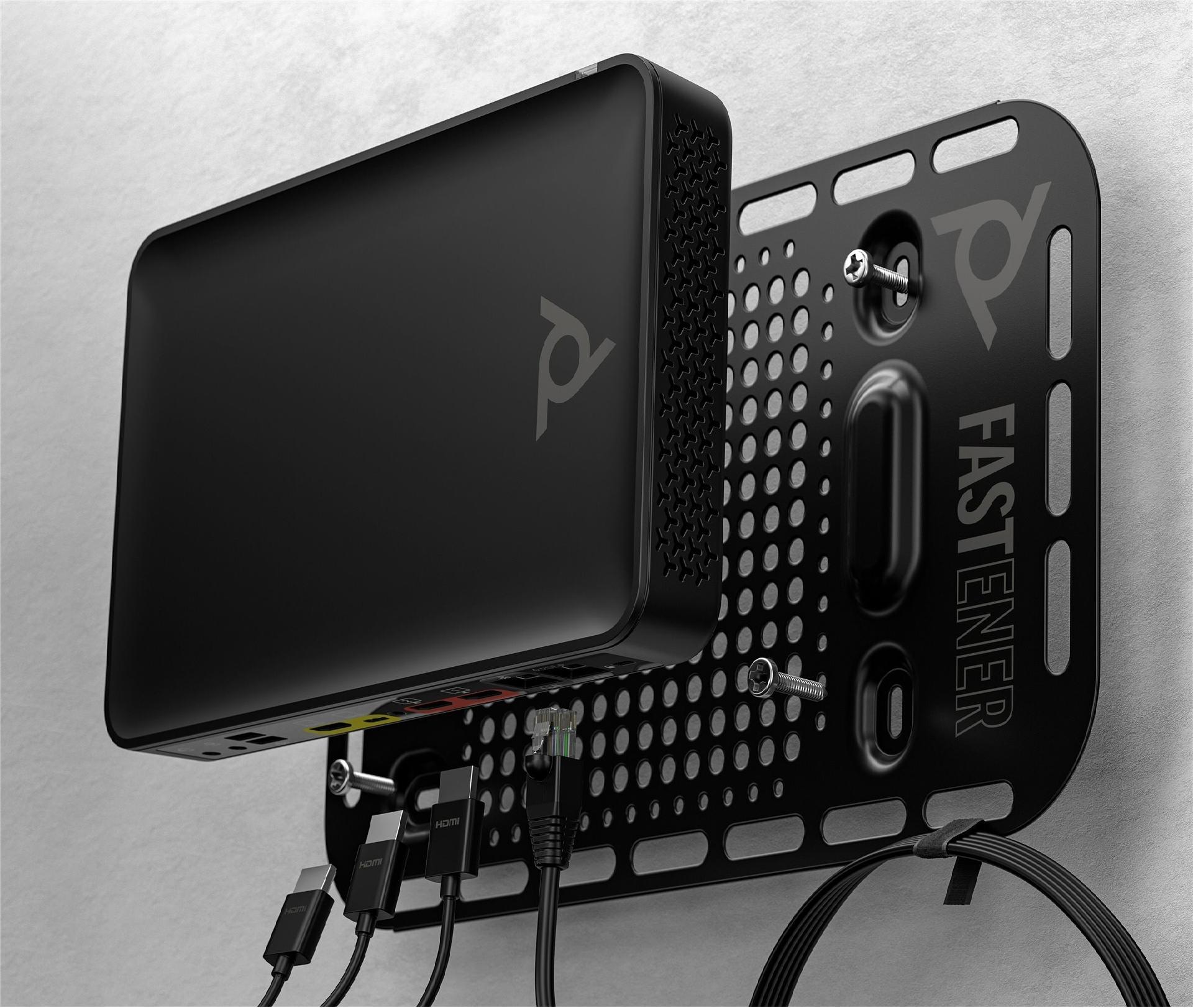 Poly Studio G62 Videokonferenzsystem 4K Ultra HD PoE+ Schwarz