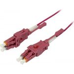 LWL-2-Faser-Patchk. 3mtr.LC-LC 50/125um OM4 Uniboot drehbar Push/Pull AD 2mm (S215554)