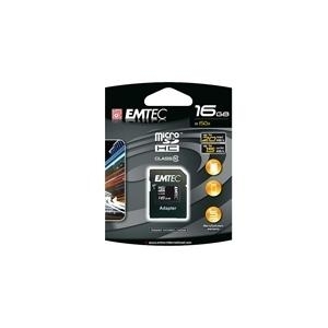EMTEC Flash-Speicherkarte (ECMSDM16GHC10)