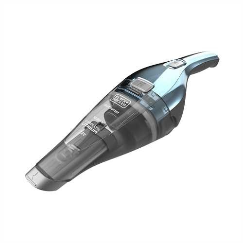 Black & Decker NVC220WBC Handstaubsauger 14,4 W Akku Beutellos Blau, Chrom
