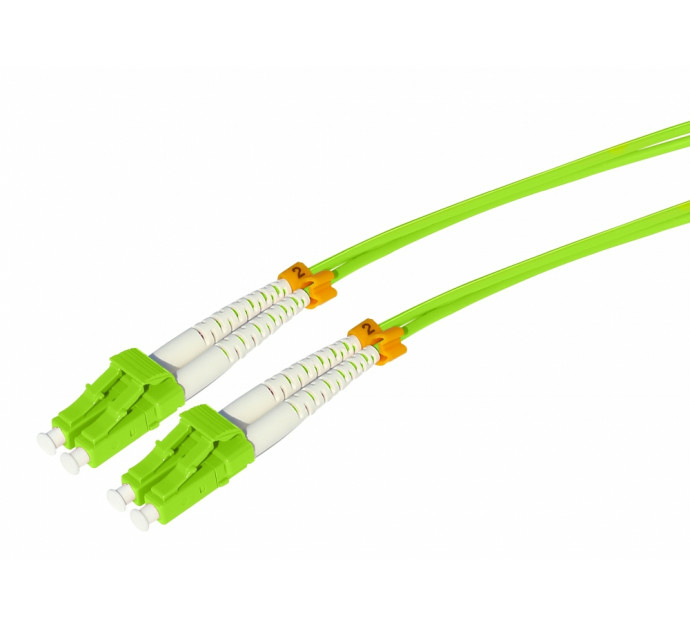 Tecline 796LL15 OM5 LWL-Patchkabel LC/LC 15 m Hellgrün