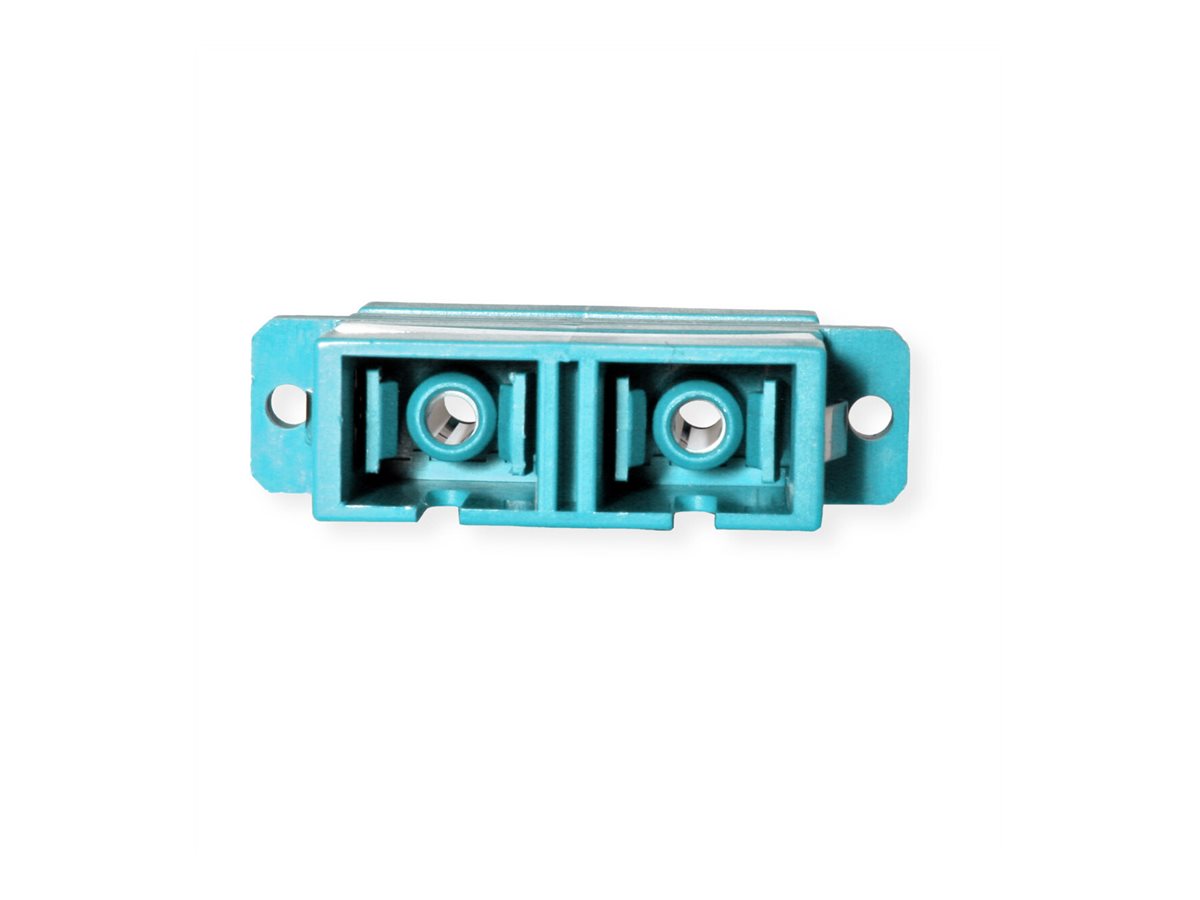 ROLINE LWL-Adapter SC Duplex, Multimode PB, Blau