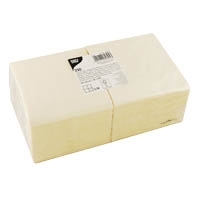 PAPSTAR SERVIETT.25X25CM CREME (82895)