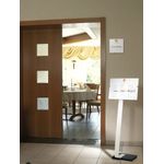DURABLE Türschild CRYSTAL SIGN® 148x148 mm 1 SET 482219