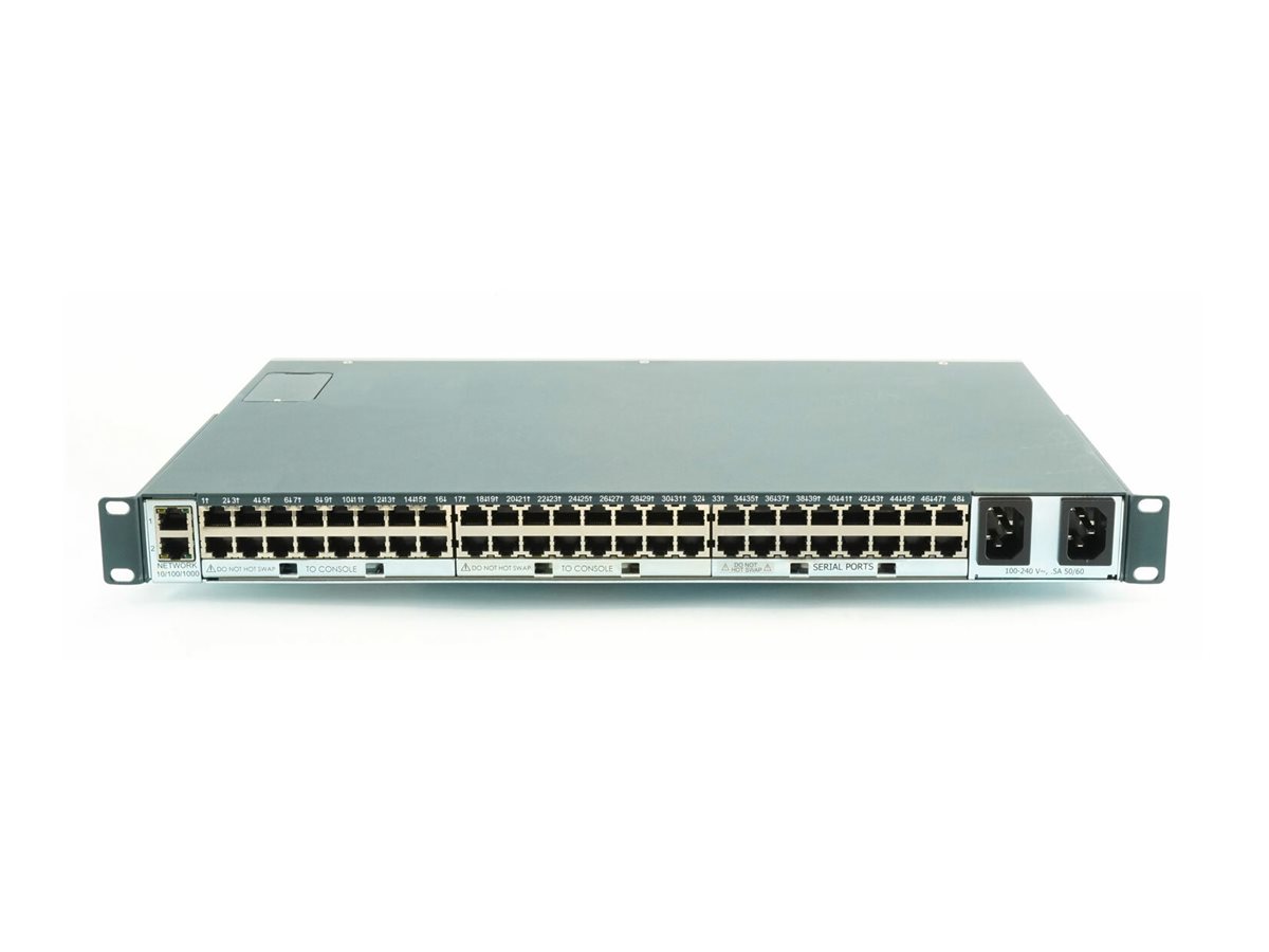 Lantronix SLC 8000 Konsolenserver 48 RS-232 Ports 1GbE 1U Rack-montierbar