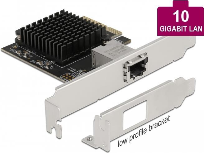 Delock Netzwerkadapter PCIe 3.0 x4 Low-Profile 89383