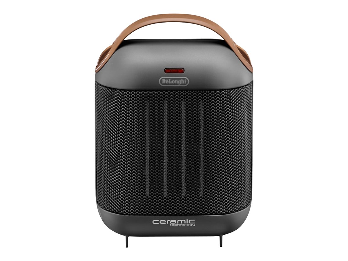 De'Longhi Capsule HFX30C18.AG Heizlüfter Mobil 1800 W Schwarz/Grau