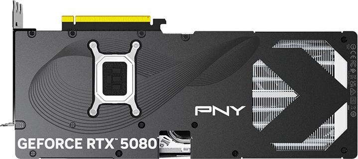 PNY GeForce RTX 5080 OC 16 GB GDDR7 PCIe 5.0 x16 Grafikkarte Schwarz