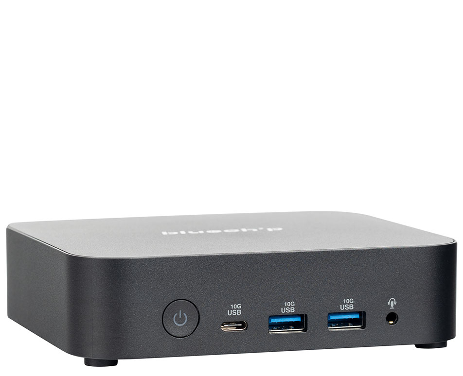 bluechip BUSINESSline M14150 Mini-PC Intel N150 8 GB RAM 500 GB SSD Windows 11 Pro Schwarz