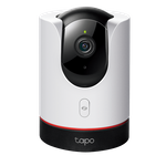 TP-Link Tapo Pan/Tilt AI Home Security Wi-Fi CameraSPEC: 2K (2560x1440) 4MP, Starlight Sensor, 2.4 GHz Wi-Fi, 802.11b/g/n, 12V/1A Power Adapter,FEATURE: Physical Privacy Mode, Smart AI Detection and Notifications (motion, people, pets, cars, abnormal Sound), S (TAPO C225)