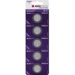 AgfaPhoto Knopfzelle CR 2032 Lithium 3 V 5 St. (150-803203)