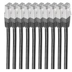 shiverpeaks BS75711-HS-SET10 Netzwerkkabel Schwarz 1 m Cat6 S/FTP (S-STP) (BS75711-HS-SET10)