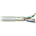 InLine® Patchkabel Cat.5e, grau, F/UTP, AWG26 CCA, PVC, 100m (72198)