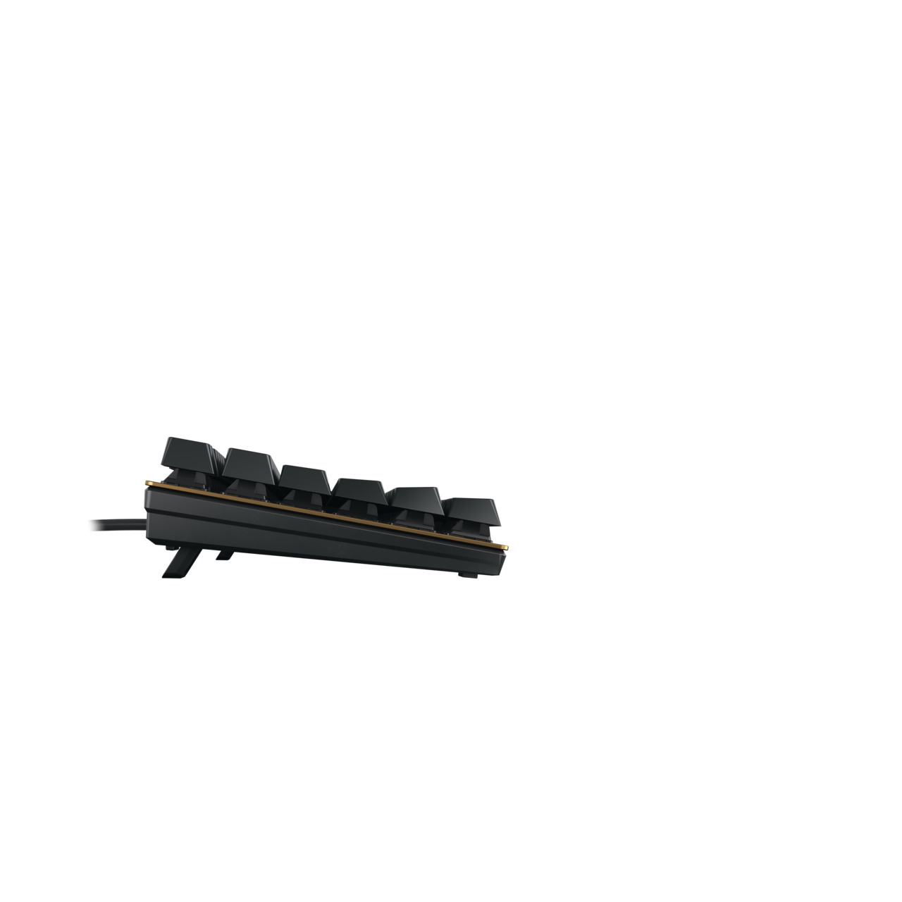 CHERRY KC 200 MX Mechanische USB-Tastatur QWERTZ Deutsch Schwarz - Bronze