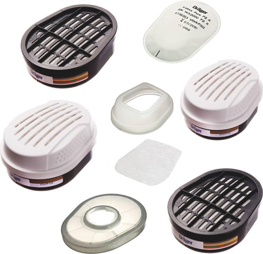 Dräger X-plore Pure P3 R Partikelfilter Bajonett (2 Stück)