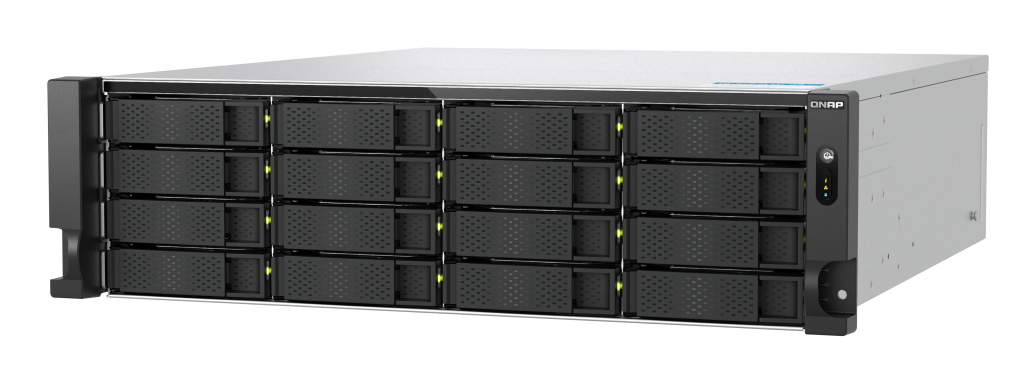 QNAP TS-H1677AXU-RP 32 GB RAM 3U NAS-Server Schwarz, Grau