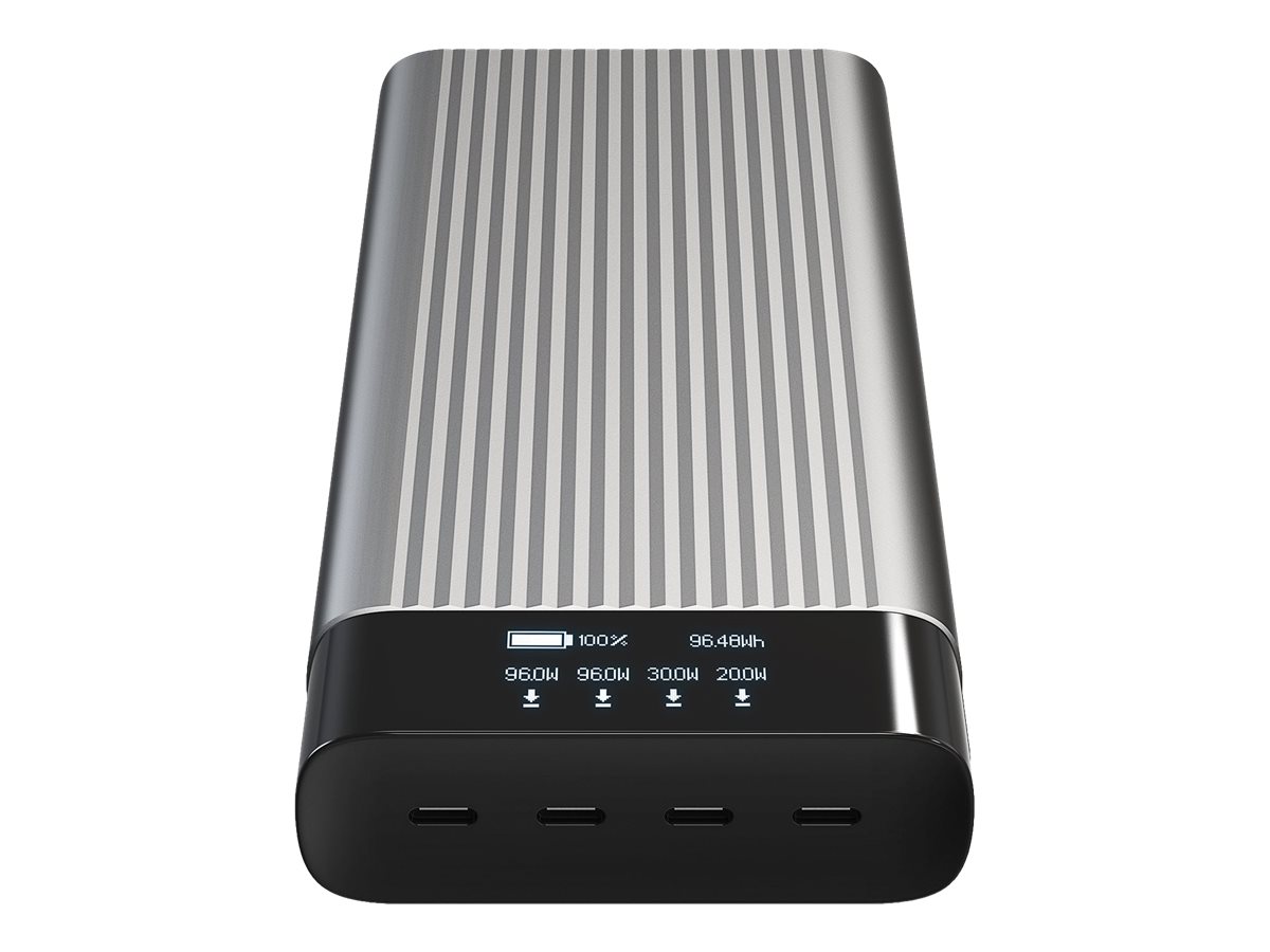 Hyper HyperJuice HJ245B Powerbank 27000 mAh 245 W Silber