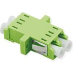 ROLINE LC-Duplex-Gehäuse OM5 mit Flansch Keramik Hülse (21.17.0049)