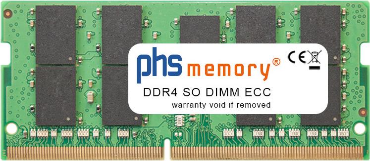 PHS-MEMORY 8GB RAM Speicher kompatibel mit Intel NUC 9 Pro Kit NUC9VXQNX DDR4 SO DIMM ECC 2666MHz PC