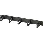 Renkforce RF-4755508 482.6 mm 48,30cm (19")  Netzwerkschrank-Kabelführung Schwarz (RF-4755508)