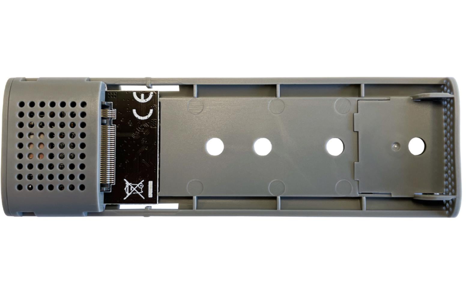 LC-Power LC-M2-C-NVME-3 M.2 SSD-Gehäuse USB-C 3.2 (Gen 2x1) Anthrazit