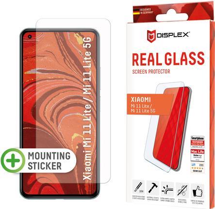 Displex Panzerglas (10H) für Xiaomi Mi 11 Lite/Mi 11 Lite 5G (1453)
