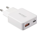 Voltcraft UC-1C1A45W01 USB Ladegerät USB-C USB-A Fast Charge PD 3.0 Weiß (VC-17009805)