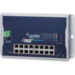 PLANET WGS-4215-16P2S Netzwerk-Switch Managed L2 Gigabit Ethernet (10/100/1000) Power over Ethernet (PoE) Schwarz (WGS-4215-16P2S)