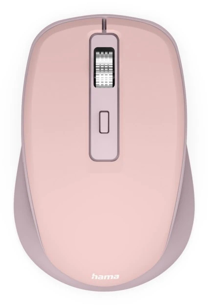 Hama WM-450 Multi-Device-Maus Kabellos Optisch 1600 DPI 7 Tasten Pink