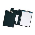 ELBA Schreibmappe Bantex, DIN A4, schwarz mit Stiftehalter, Metallklemme, Klemmweite: 15 mm, - 1 Stück (100202520)