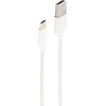 shiverpeaks ®-BASIC-S--USB Lade-Sync Kabel, USB A Stecker auf USB-C Stecker, 2.0, ABS, weiß, 2,0m (BS14-13043)